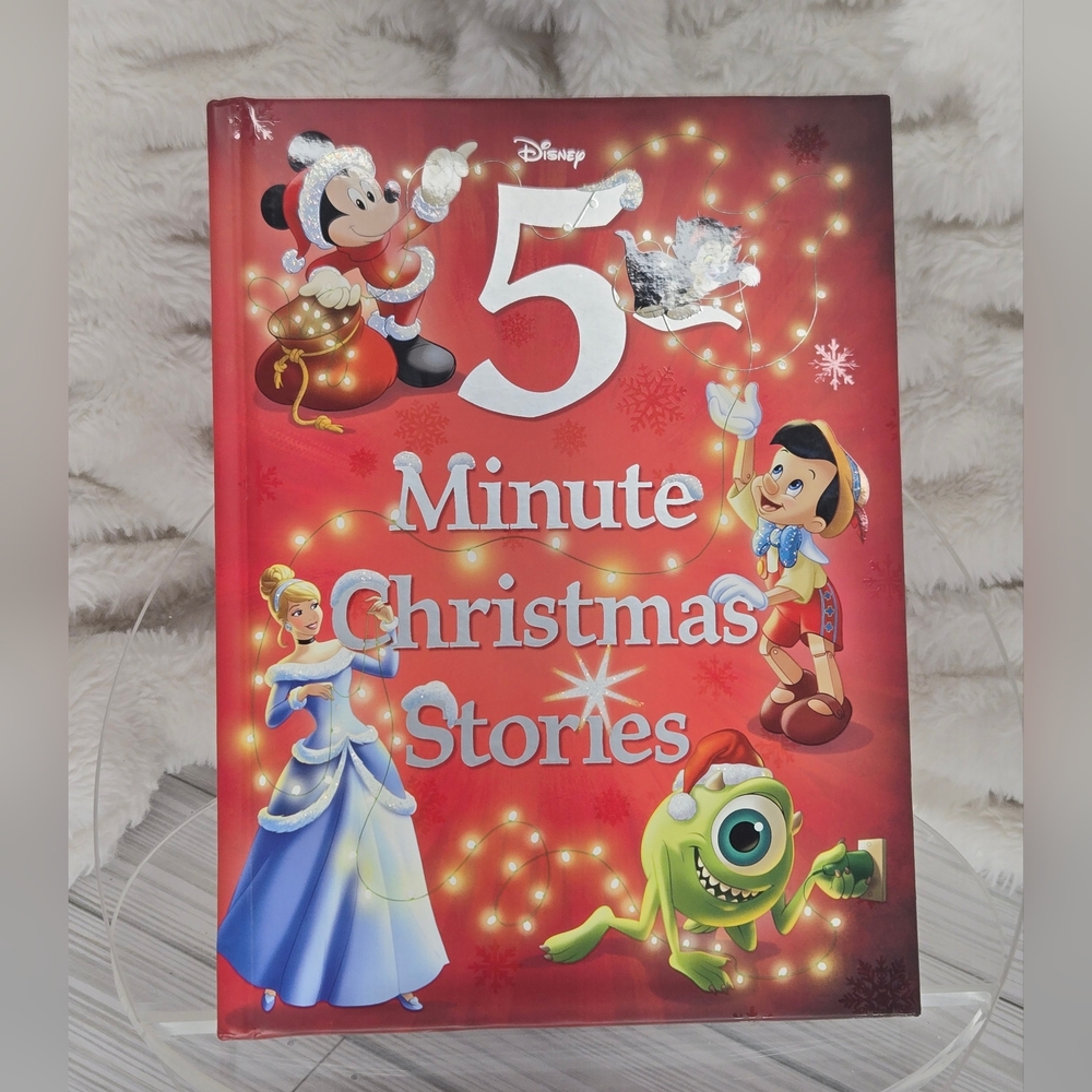 Disney 5-Minute Christmas Stories Book (2016) Disney Press